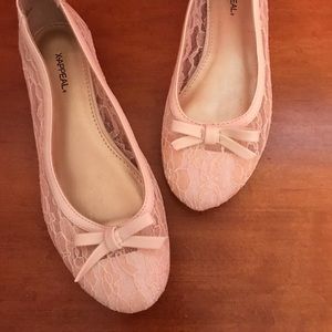 Xappeal Ivory Ballet Flats, Size 7.5